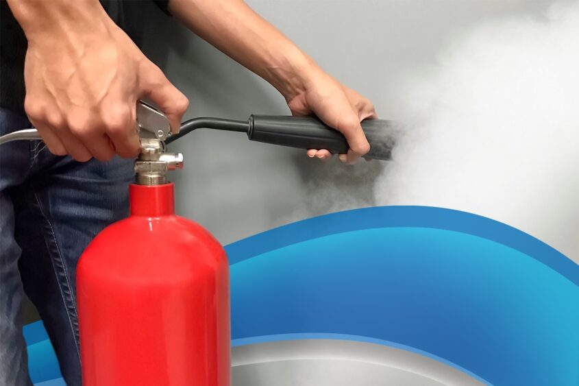 Sensibilização em Combate a Incêndios com Extintores e Evacuação de Edifícios